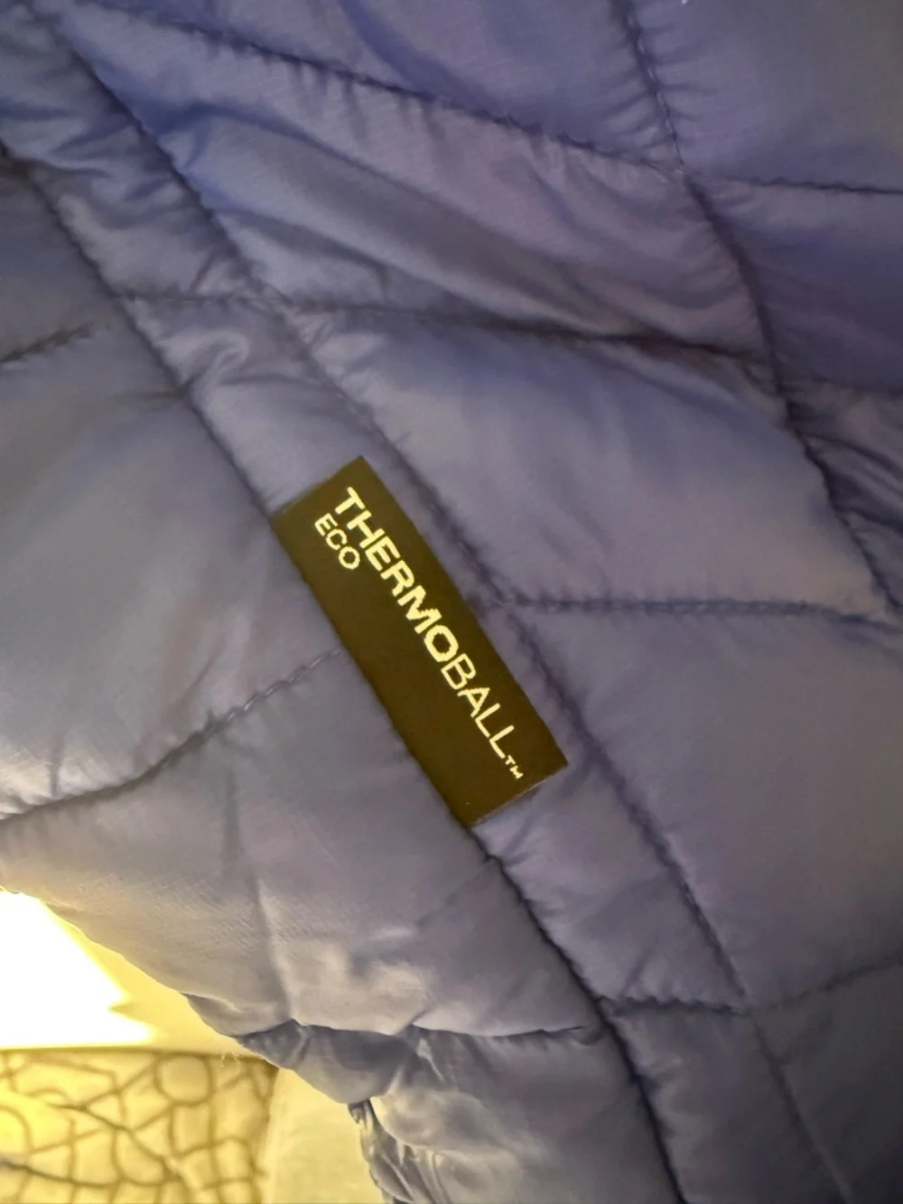 The North Face Royal Blue thermoball Puffer Jacket Small - Picture 7 of 9